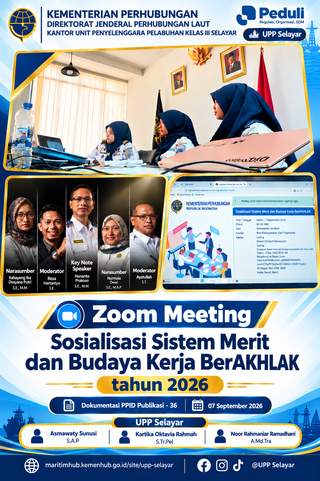 Zoom Meeting - Publikasi 36